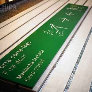 Placas de Sinalização Museu Cais do Sertão Recife