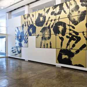 Obra "Touch" Regina Silveira