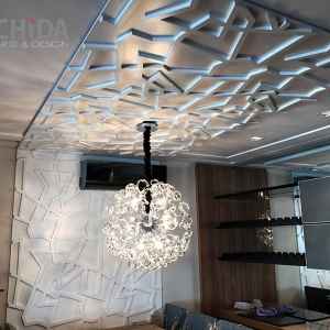 Painel Decorativo em Madeira