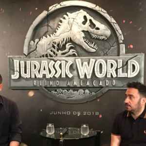 Painel Logo Jurassic World